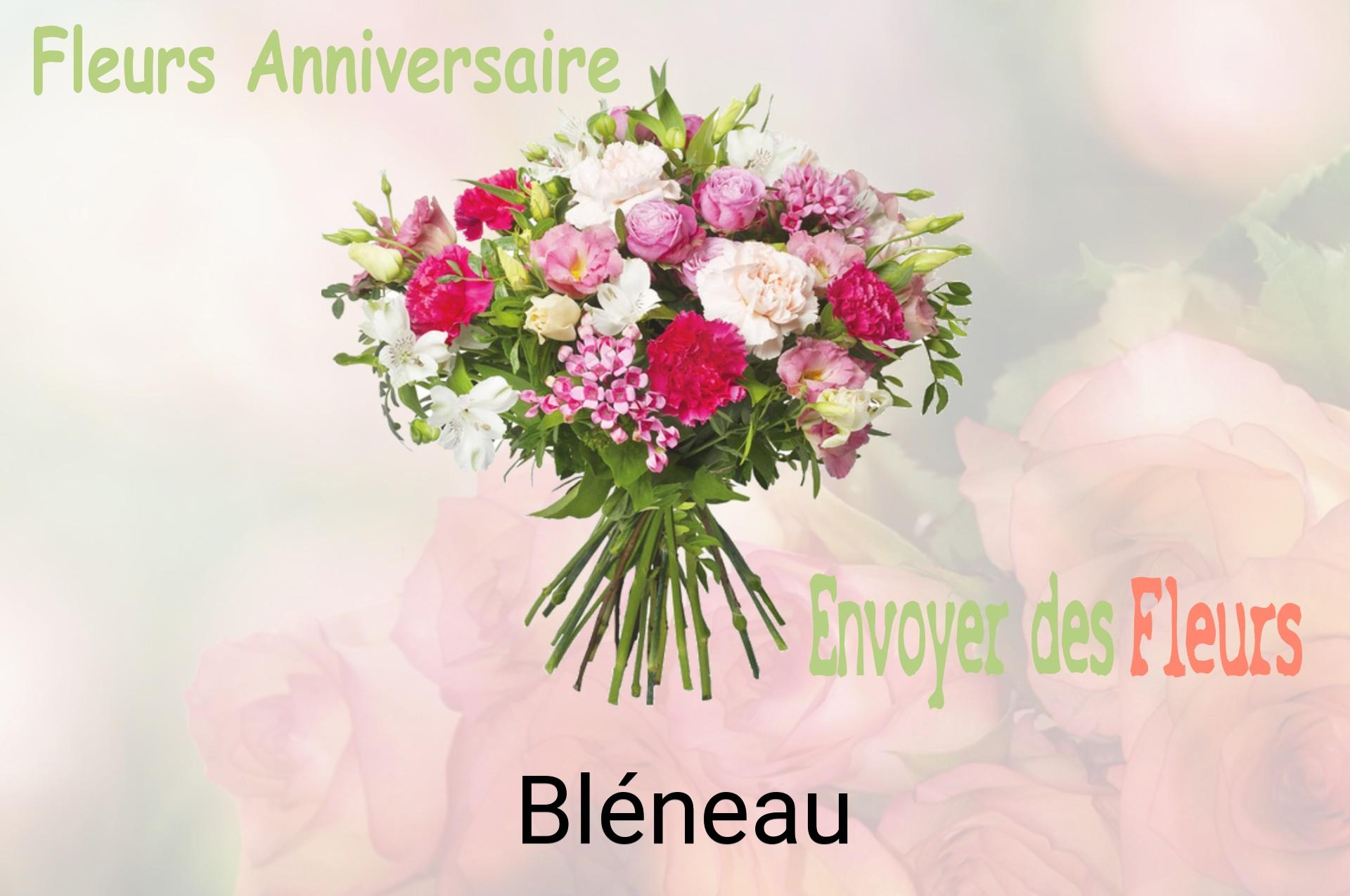 Bouquet de fleurs d’anniversaire livré à Bléneau